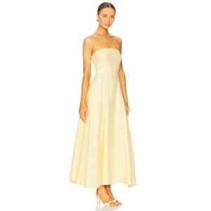 FAVORITE DAUGHTER The Favorite Linen Dress in Moonbeam size 12